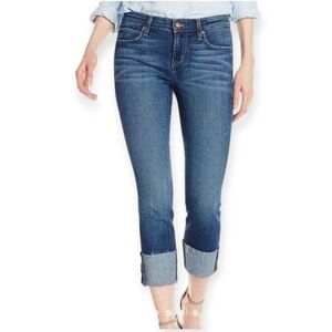 JOE'S JEANS LYNDA CROP CUFFED JEANS, BLUE 30